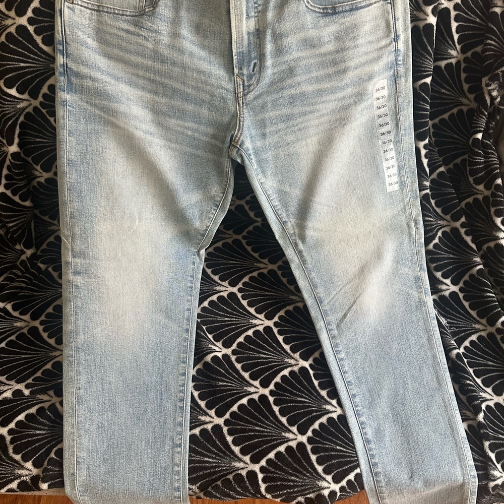 American Eagle Outfitters Light Wash Dress Pants
